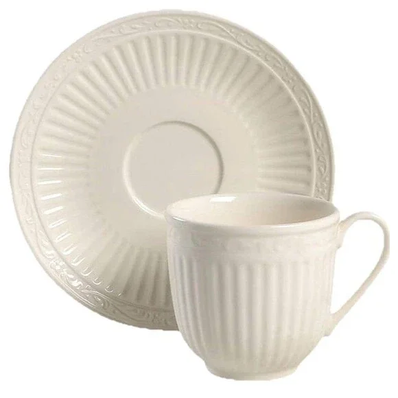 Lot of 2 Mikasa Italian Countryside ~ Cup & Saucer Set with two soup bowls DD900 - Picture 2 of 16